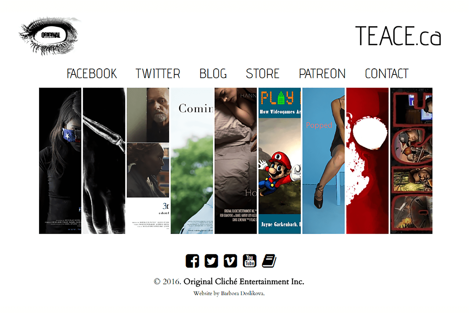 image of TEACE.ca website